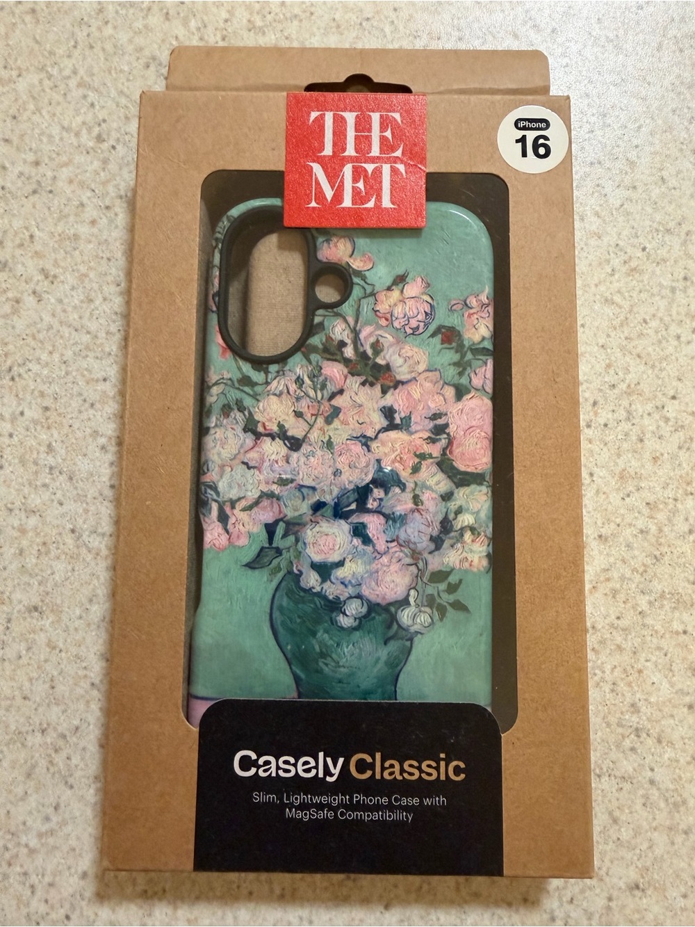Casely iPhone 16 Case in Van Gogh Floral Design (The Met)